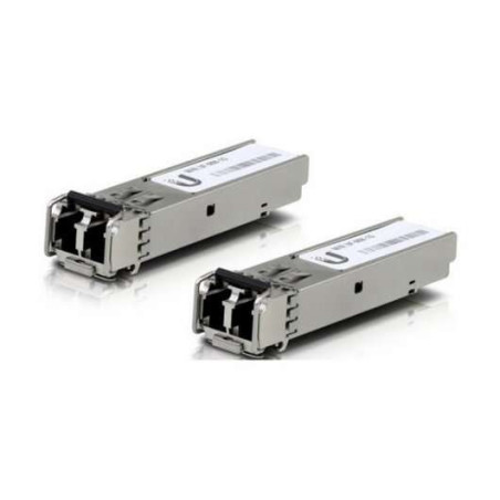 Ubiquiti U Fiber Pack 2 unités Module émetteur-récepteur fibre optique 1250 Mbit/s SFP 850 nm Multimode 1G