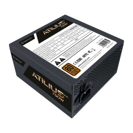 Alimentation Unykach Atilius 20 Noir 750 W 80 Plus Bronze 750 W ATX 23 - APFC - Ventilateur 120 mm