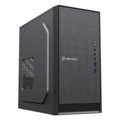 Boîtier tour Unykach Aero C12 V1 MicroATX - Alimentation 500 W - Taille de disque prise en charge 3,5", 2,5"
