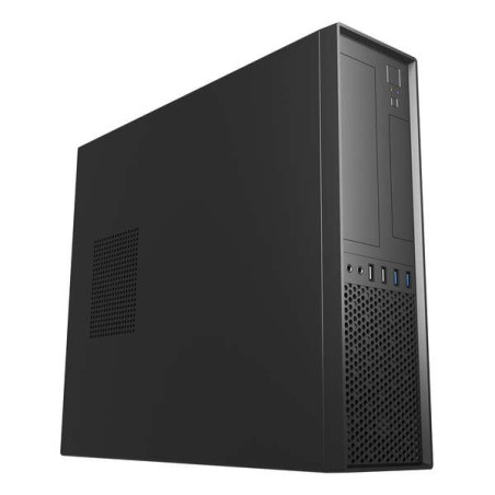 Unykach UK3001 Boîtier tour MicroATX NOIR - Taille de disque prise en charge 3,5", 2,5" - USB-A 2.0/3.0 et audio