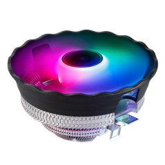 Dissipateur thermique pour processeur compact Unykach Jotun DF 120 RGB 120 mm profil bas - Éclairage RVB
