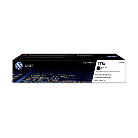 Toner noir authentique HP W2070A - 117A