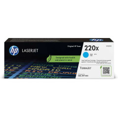 Toner cyan authentique HP W2201X - 220X