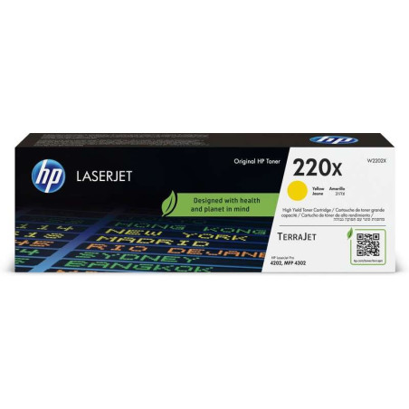 Toner jaune authentique HP W2202X - 220X