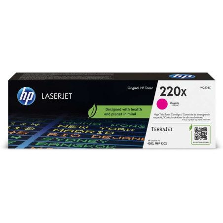 Toner magenta originale HP W2203X - 220X