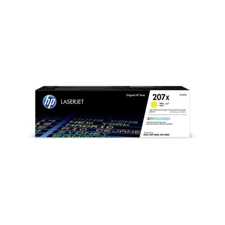 Toner jaune authentique HP W2212X - 207X