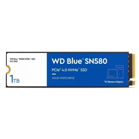 Disque dur solide WD Blue SN580 SSD 1 To M2 PCI Express 40 NVMe