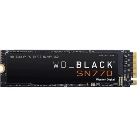 Disque dur solide SSD WD Black SN770 1 To M2 PCIe Gen4 NVMe