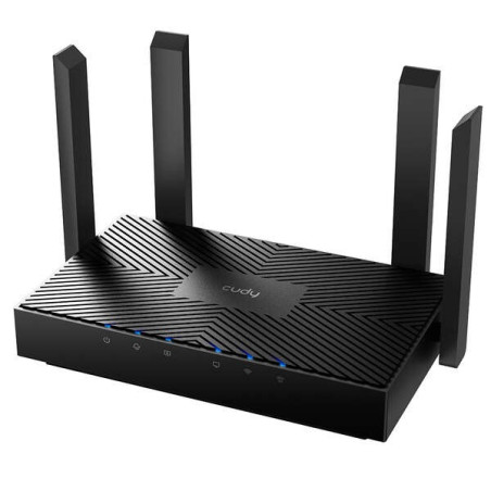 Cudy WR3000 Routeur Intelligent WiFi 6 AX3000 Double Bande - 1x Port Wan 100010010 Mbps et 3x Ports Lan 100010010 Mbps