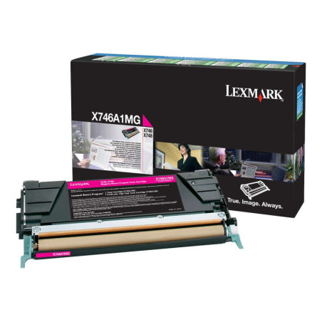 Toner originale magenta Lexmark X746/X748 - X746A1MG