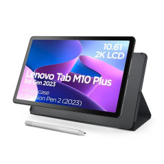 Tablette Lenovo Tab M10 Plus Gen 3 1061 2K Étui Stylo - 4 Go - 128 Go - WiFI Bluetooth 51 - Appareil photo 8 MP