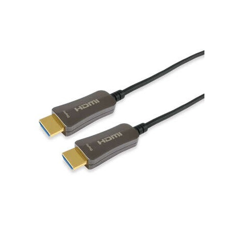 Equip Câble HDMI Optique Actif 2.0 Mâle/Mâle 50m