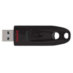 Mémoire Sandisk Cruzer Ultra USB 30 128 Go - Transfert jusquà 80 Mos - Noir Pendrive