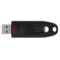 Mémoire Sandisk Cruzer Ultra USB 30 128 Go - Transfert jusquà 80 Mos - Noir Pendrive