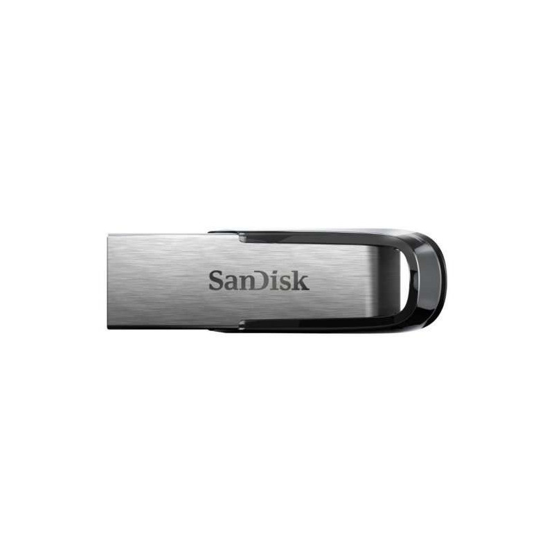 Mémoire USB 30 Sandisk Ultra Flair 32 Go - Sans couvercle - Couleur aciernoir Pendrive Mémoire USB 30 Sandisk Ultra Flair 32 Go - Sans couvercle - Couleur aciernoir Pendrive