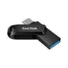 Sandisk Ultra Dual Drive Go USB-C et USB-A Mémoire 32 Go - Lecture jusquà 150 Mos - Noir Pendrive