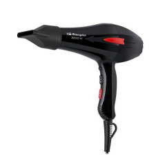 Sèche-cheveux professionnel Orbegozo SE 2235 - Moteur AC professionnel - Bouton air froid - 3 niveaux de température