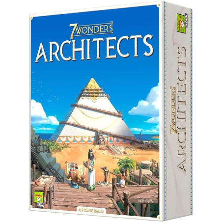 Jeu de cartes 7 Wonders Architects - Thème Histoire - Pour 2 à 7 joueurs - À partir de 8 ans - Durée 25min. environ.