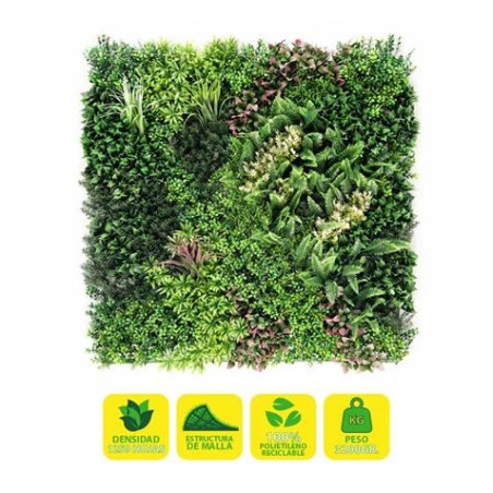 Jardin vertical Sungarden Série Verdal 100x100cm - Couleur verte