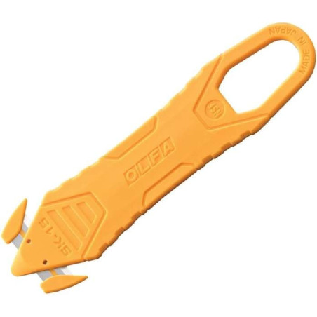Olfa Lot de 10 petits cutters jetables à lames cachées - Acier inoxydable - Certification NSF - Sécurité maximale