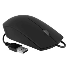Souris Professionnelle Filaire Subblim - Design Ultra-fin et Ergonomique - Technologie Silent Click - Couleur Noir Mat