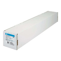 Rouleau de papier traceur HP - Blanc brillant pour jet d'encre - 610 mm x 45,7 m - 90gr