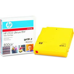 Bande de données HP LTO-3 Ultrium 800 Go RW