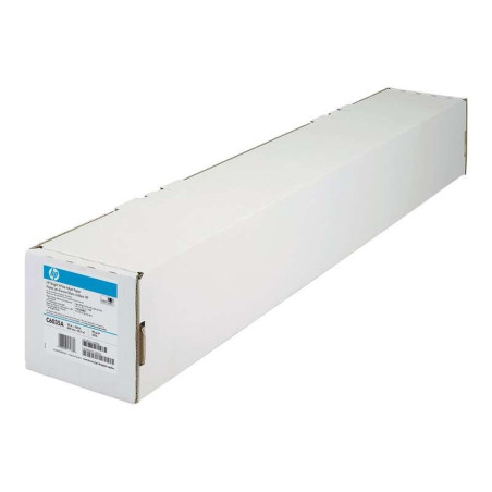 Rouleau de papier traceur HP - Blanc brillant pour jet d'encre - 610 mm x 45,7 m - 90gr