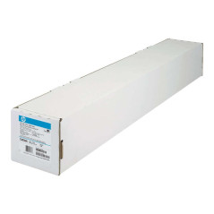 Rouleau de papier traceur HP - Blanc brillant pour jet d'encre - 914 mm x 45,7 m - 90gr