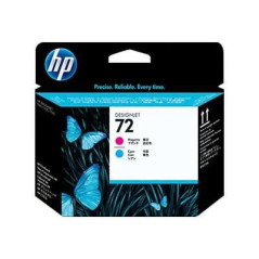 Tête dimpression originale HP 72 - Cyan et Magenta - C9383A