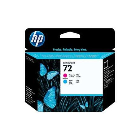 Tête dimpression originale HP 72 - Cyan et Magenta - C9383A