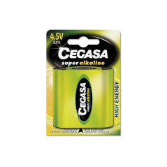 Cegasa Super Alcaline Pack de 1 Pile 3LR12 4,5V - Haute Technologie - Fiabilité - Haute Performance - Performance Maximale