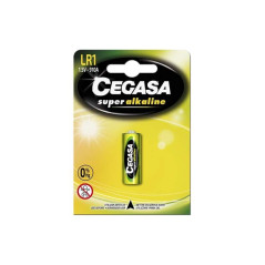 Cegasa Super Alcaline LR1 Pack de 1 Pile LR1 1,5V - Haute Technologie - Fiabilité - Haute Performance - Performance Maximale