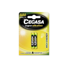 Cegasa Super Alcaline LR8D425 Pack de 2 Piles AAAA - Haute Technologie - Fiabilité - Haute Performance - Performance Maximale