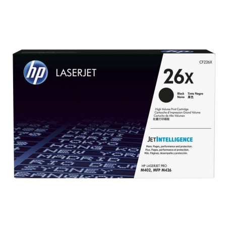 Toner noir authentique HP CF226X - 26X