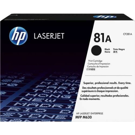 Toner noir authentique HP CF281A - 81A