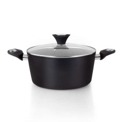 Orbegozo CFM 2022 Fundicook Cocotte en Aluminium Forgé d'une Capacité de 5,09 L - Antiadhésive sans Pfoa