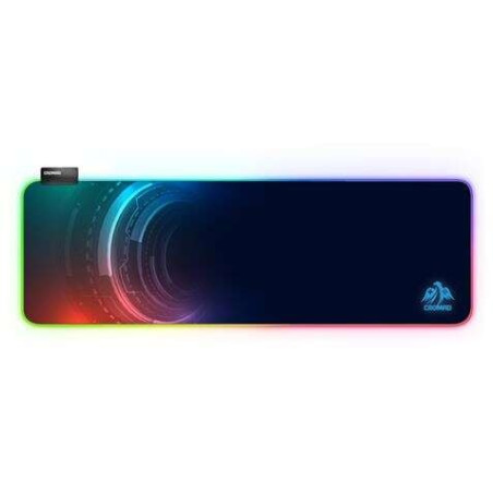 Tapis de Souris Gaming Cromad Pro XXL - Eclairage LED RGB - Bords Renforcés - Taille 800x300x3mm - Câble 1,50m