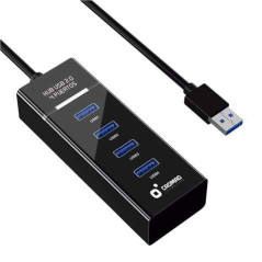 Câble Cromad USB 2.0 - Longueur 30 cm - Indicateur LED - Vitesse de transfert 480 Mbps - 4 Ports - Aucune installation