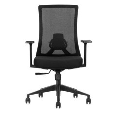 Chaise de bureau Cromad Senior SE6000 - Hauteur réglable avec vérin à gaz grade 4 - Support lombaire réglable
