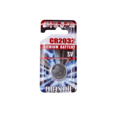 Maxell Lot de 1 pile bouton au lithium CR2032 3 V