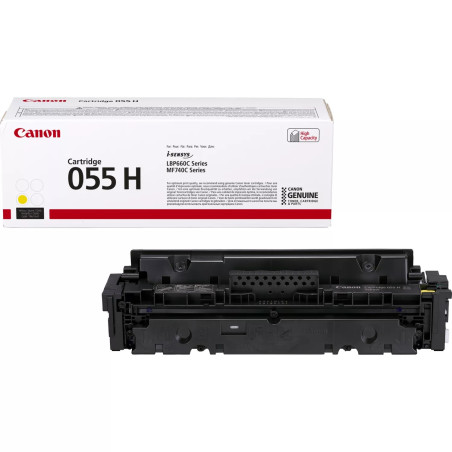 Toner jaune originale Canon 055H - 3017C002
