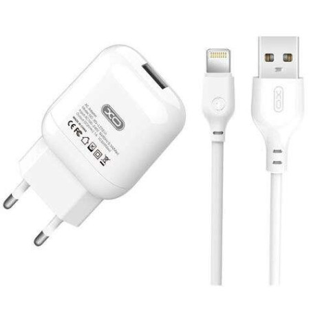 Pack chargeur secteur USB XO L37  câble USB vers Lightning