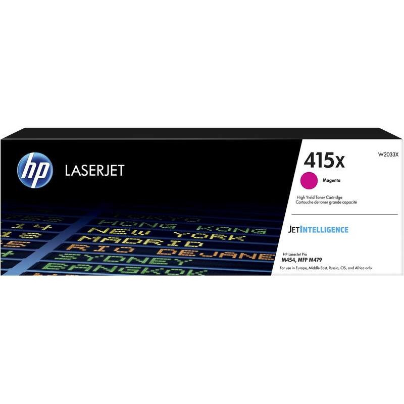 Toner magenta authentique HP W2033X - 415X