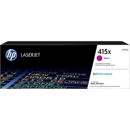 Toner magenta authentique HP W2033X - 415X