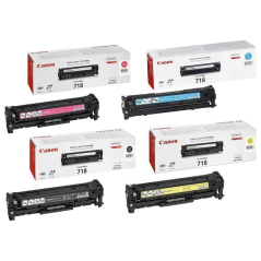 Pack 4 couleurs originale Canon 718 CYMK