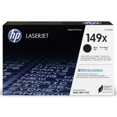 Toner noir authentique HP W1490X - 149X