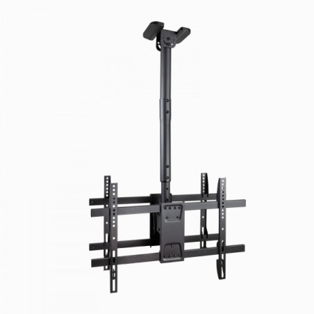 Support de plafond Tooq pour 2 écrans 43-86" - Angle de rotation 180º - Incline - Gestion des câbles