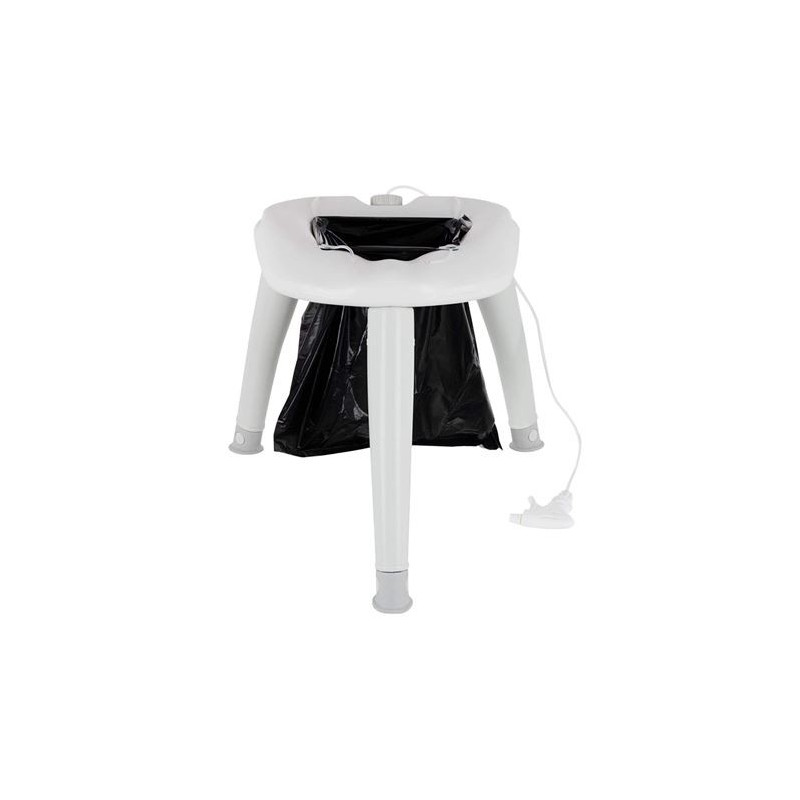 Muvip Toilette Sèche Portable 4 Litres + Pulvérisateur - Couleur Blanche
