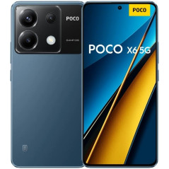 Smartphone Poco X6 5G Écran AMOLED 6,67" 1,5K - 12 Go / 256 Go - Caméra Principale 64 MP - Batterie 5000 mAh